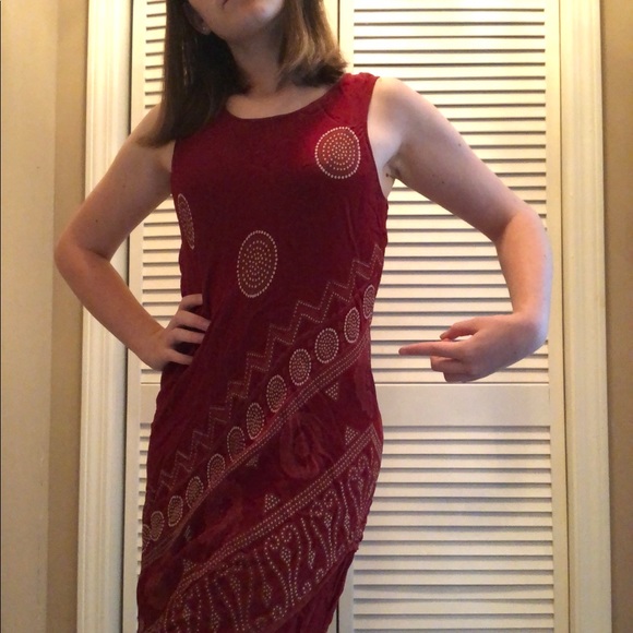 Dot Patterned Dress - Picture 6 of 6